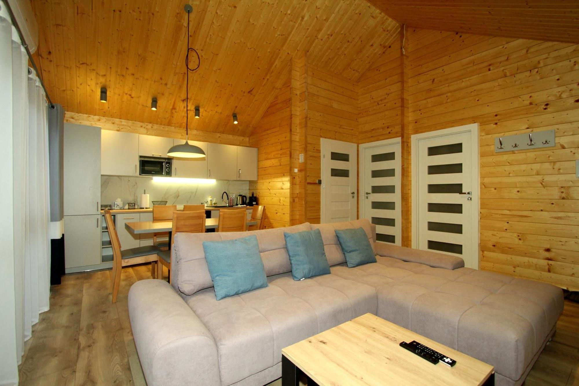 Caloroczny Drewniany Domek Superior I Apartamenty Eko-Oaza W Krynica Morska-Piaski Nowa Karczma  Exterior photo